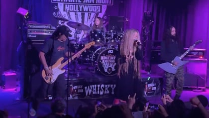 Watch: METALLICA's ROBERT TRUJILLO Joined By His Wife And Daughter For Performance Of BLACK SABBATH's 'Hand Of Doom'